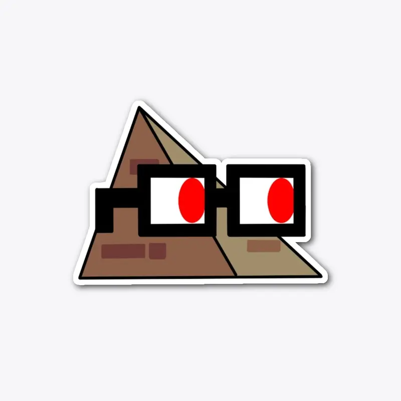 Pyramid Noundles Sticker